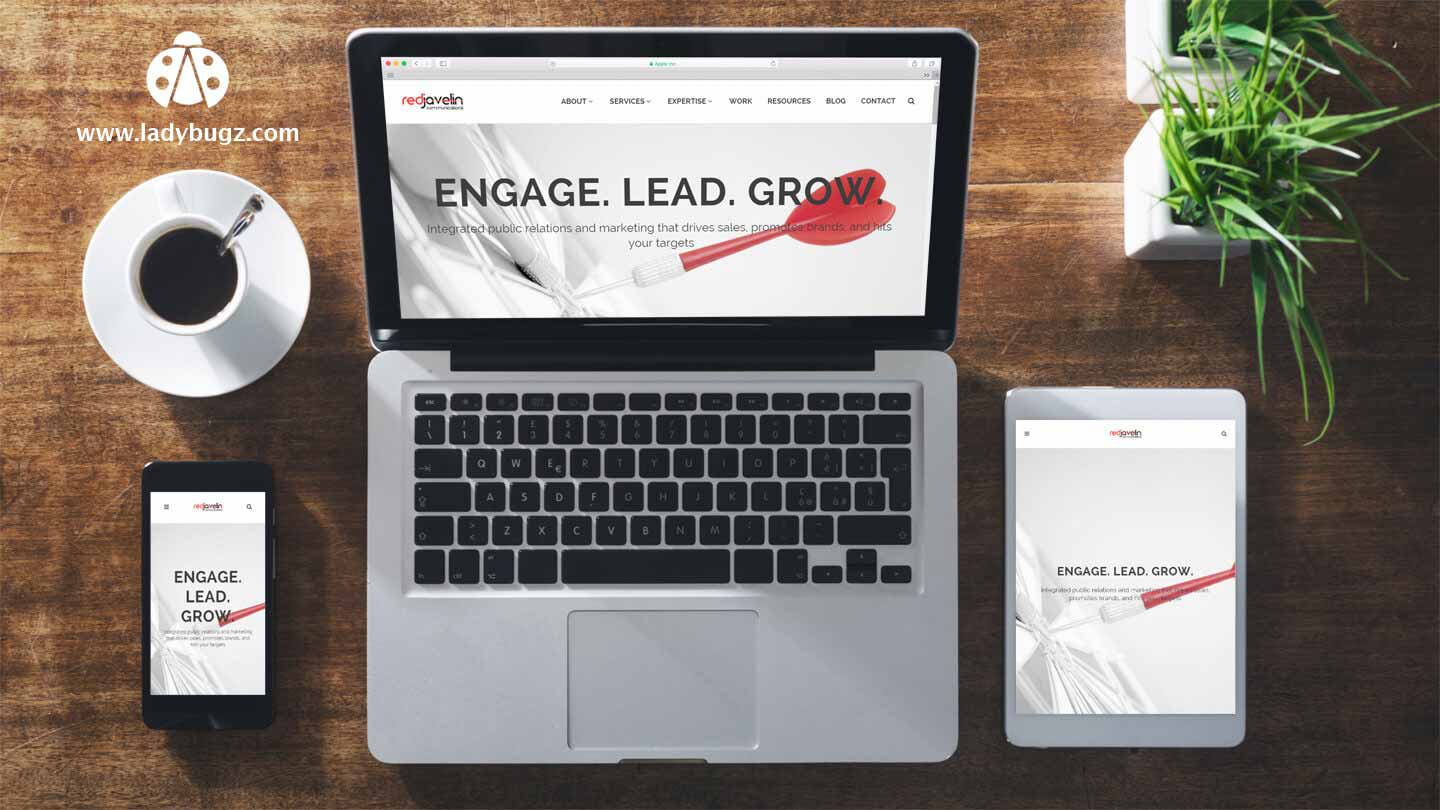 Boston PR Agency Website Design, WordPress Design