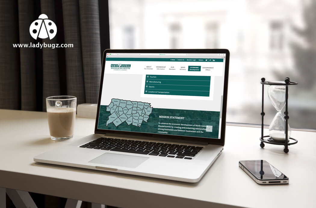 Chamber of Commerce Website Design, North Central Massachusetts