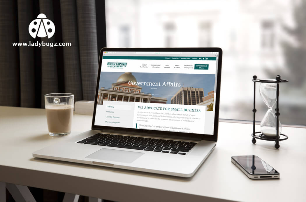 Chamber of Commerce Website Design, North Central Massachusetts