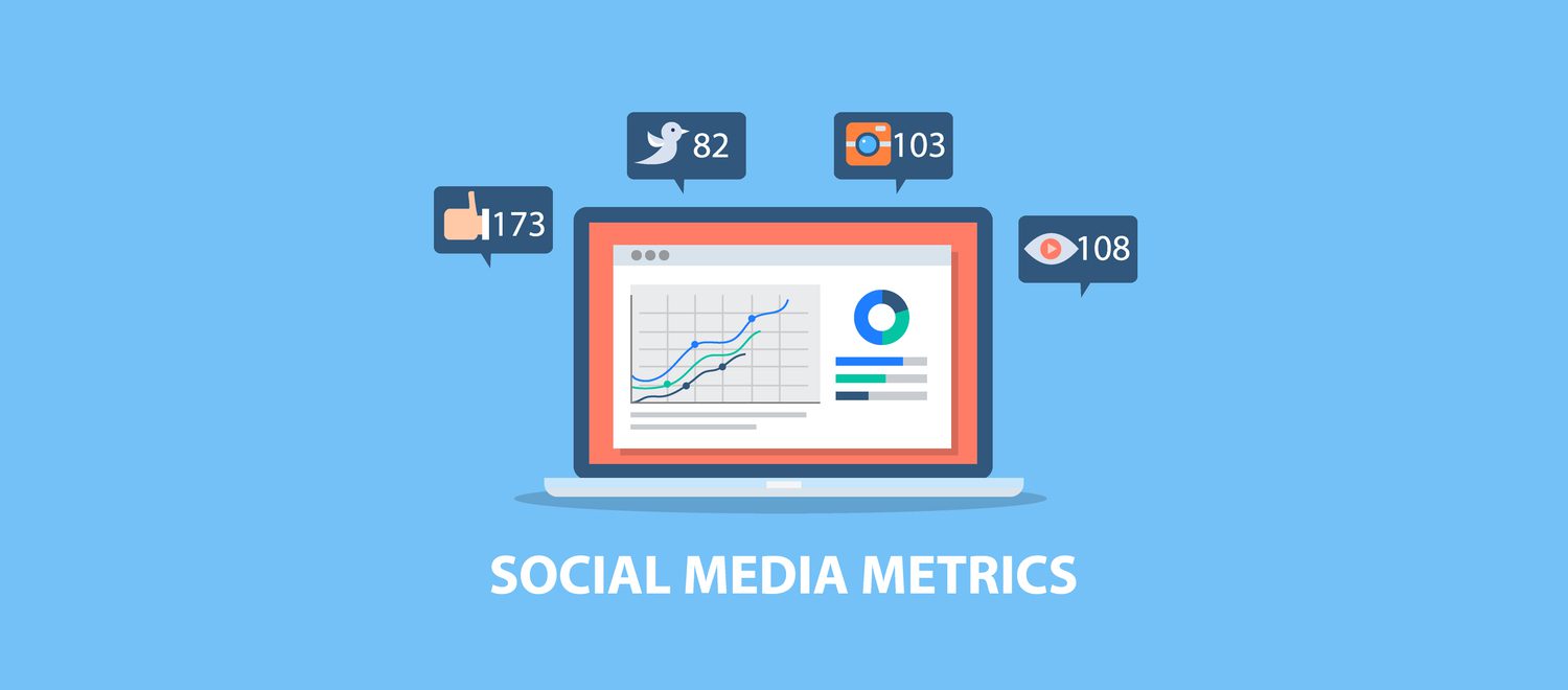 5 Key Social Media Metrics to Track illistration