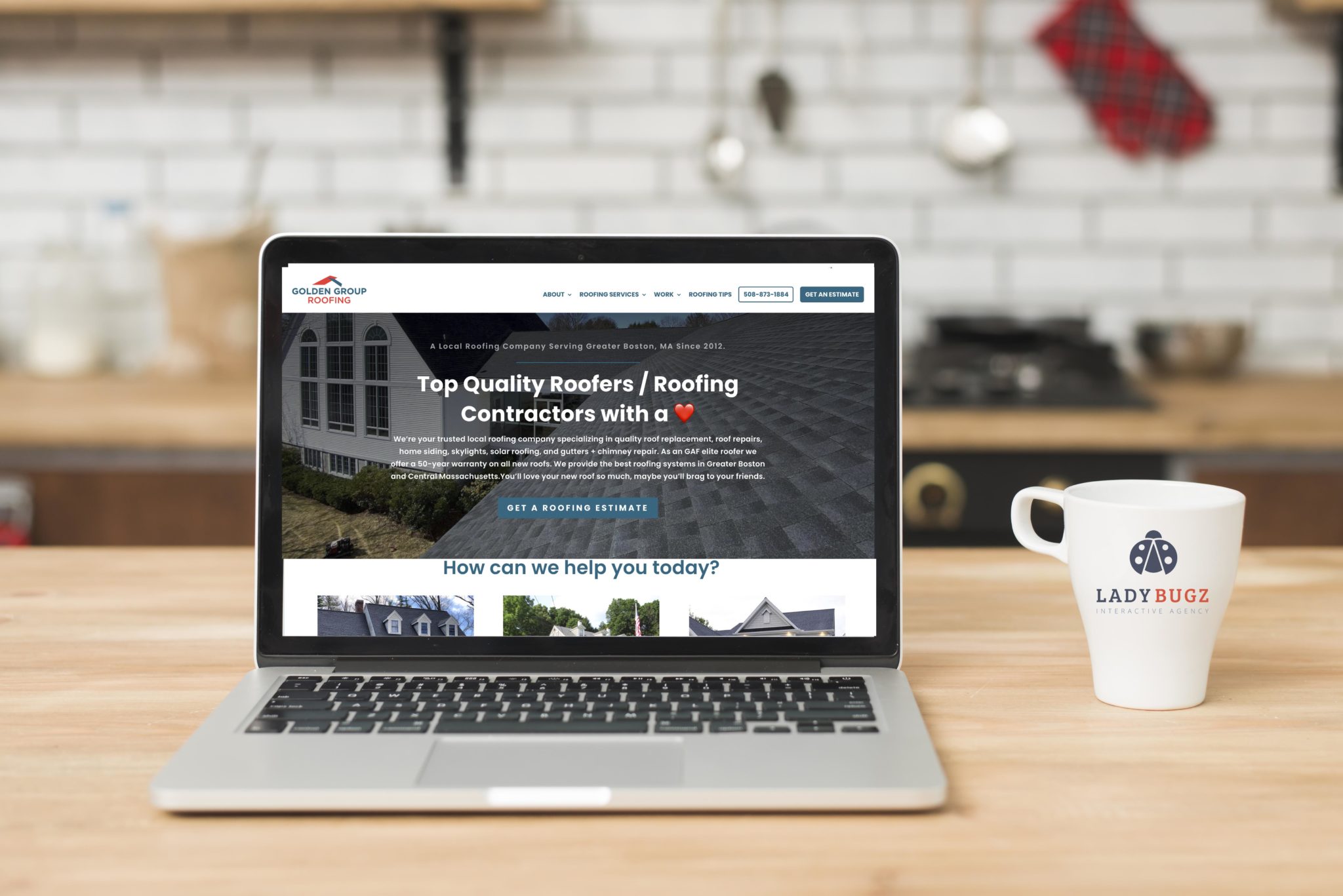 Roofing and Construction Website Design and Digital Marketing