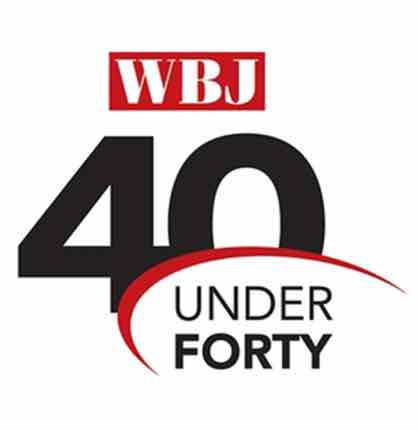 Worcester Business Journal 40 under 40 Logo