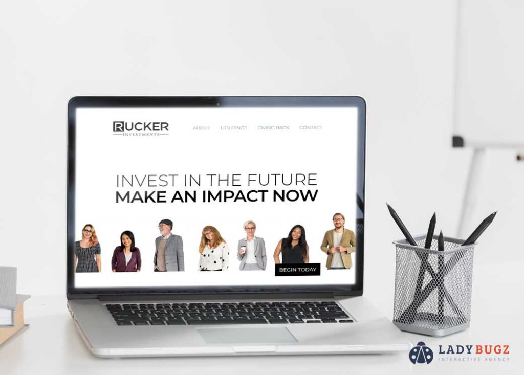 Family Office Website Design - Rucker Investments Portfolio