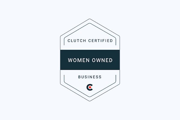 Clutch Certified Women Owned Business Award