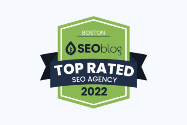 SEOblog Boston Top Rated SEO Agency 2022 Award