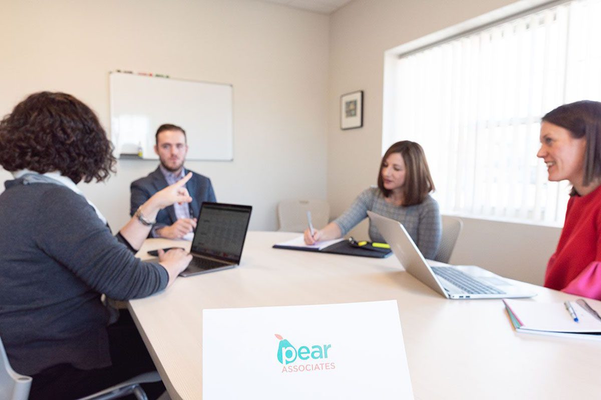 Pear-Associates- non-profit consulting website design