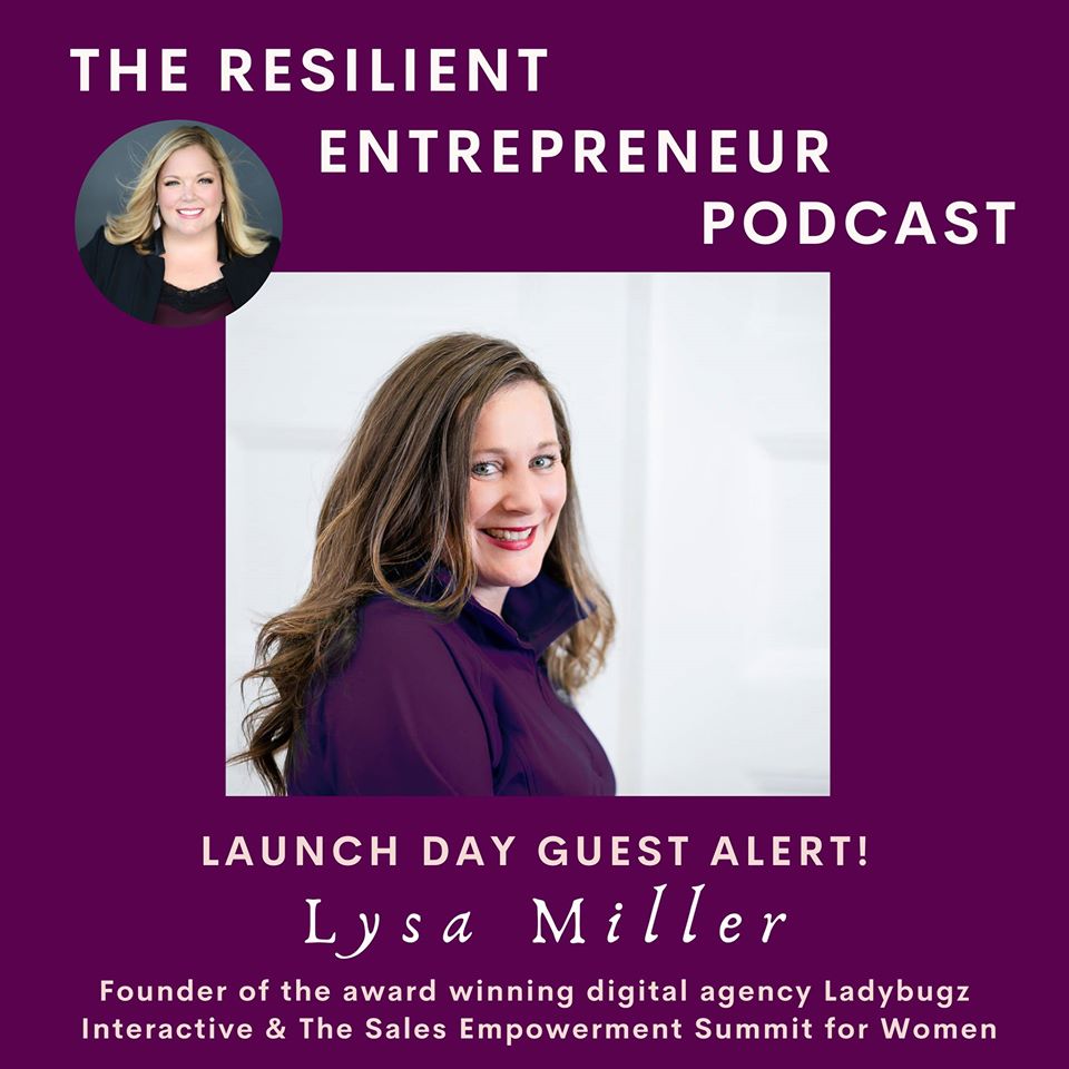 The resilient entrepreneur podcast image