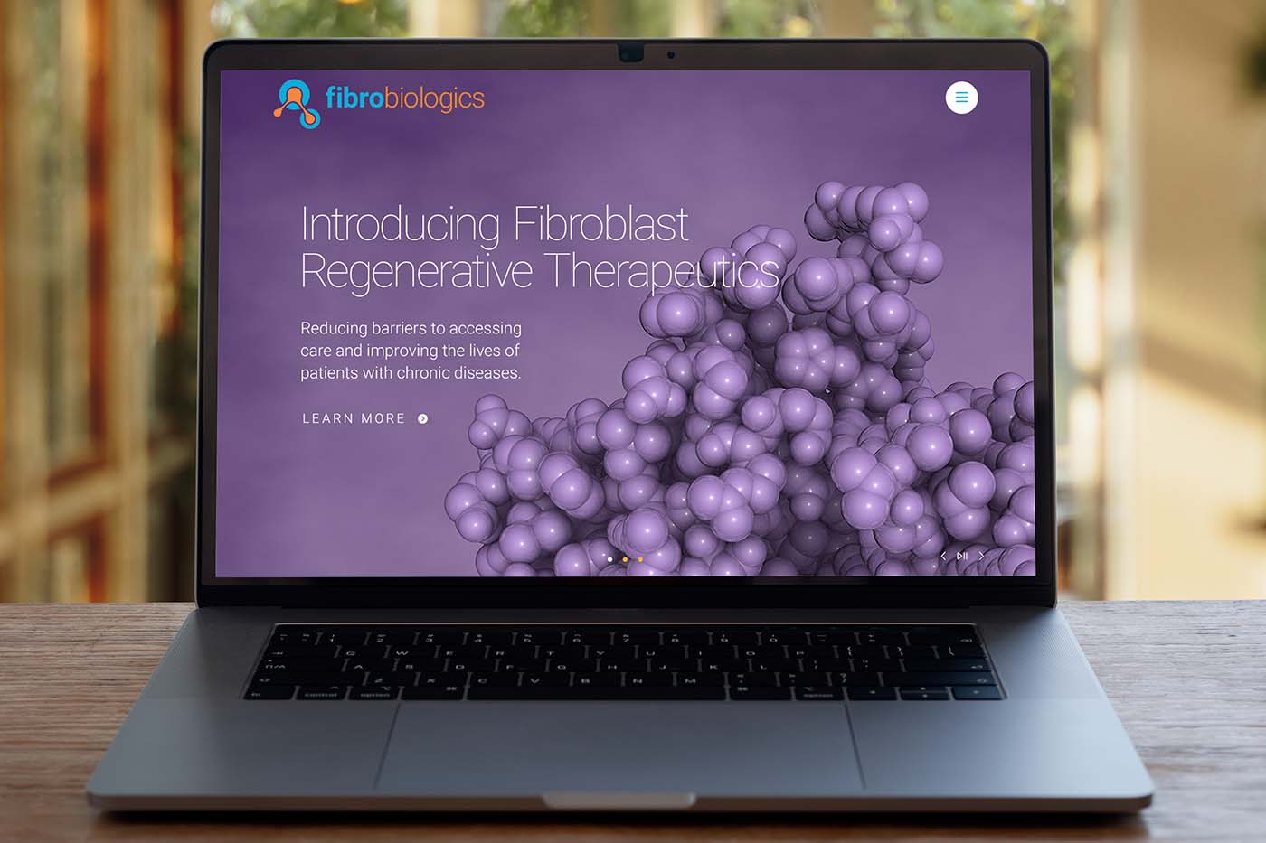 preclinical-stage-biotech-website-for-Fibro