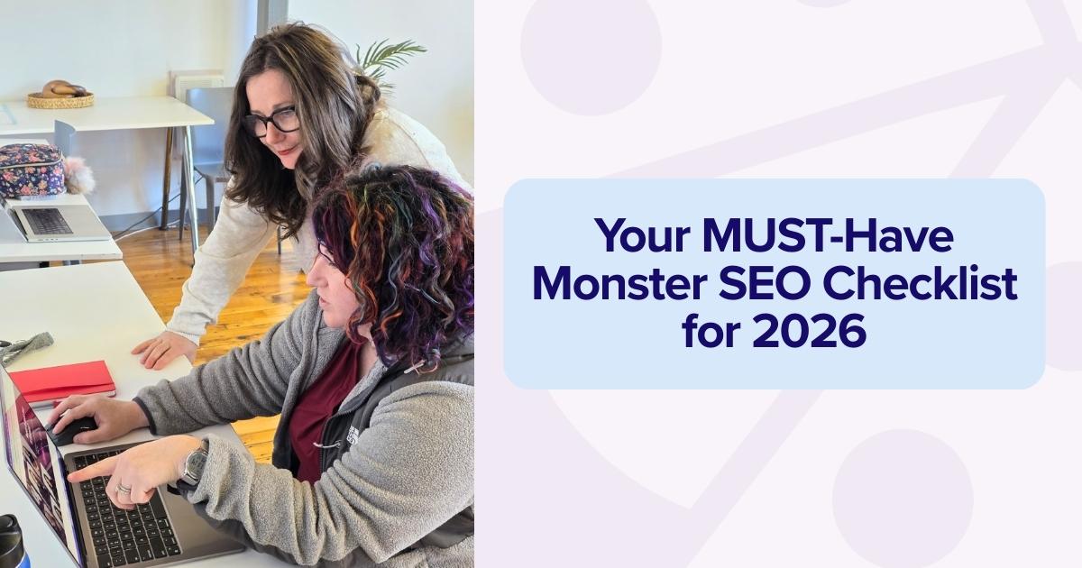 Your MUST Have Monster SEO Checklist for 2026.