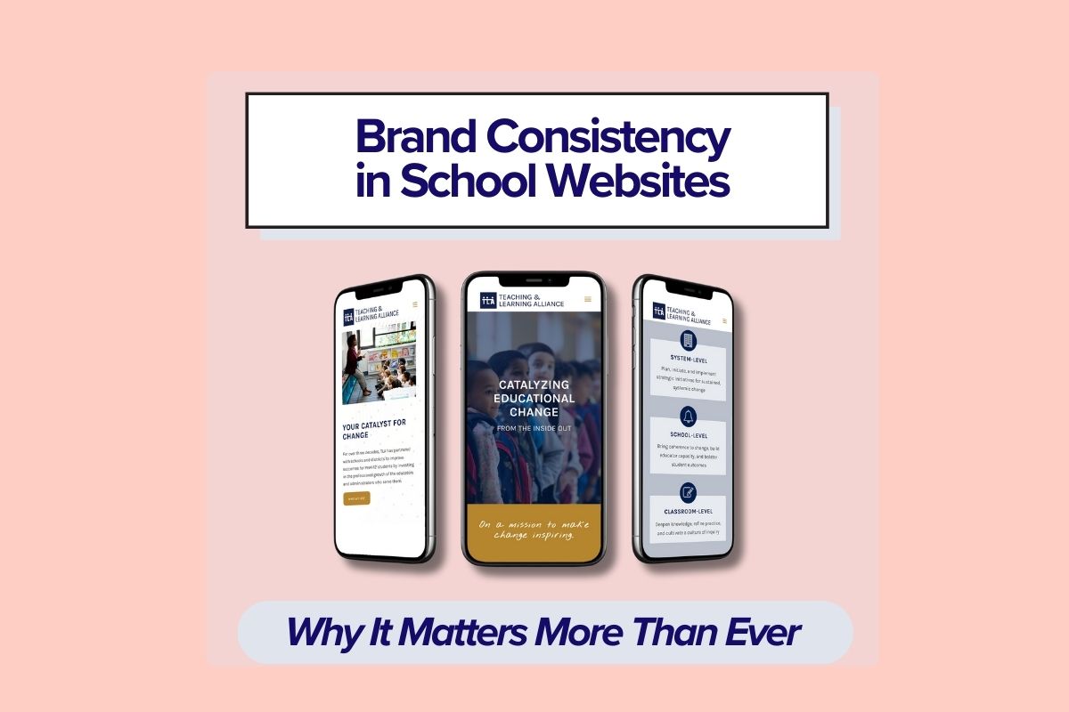 FEATURE Brand Consistency in School Websites.
