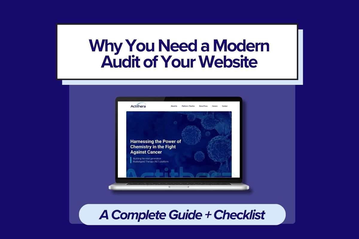 Why You Need A Modern Audit of Your Website.