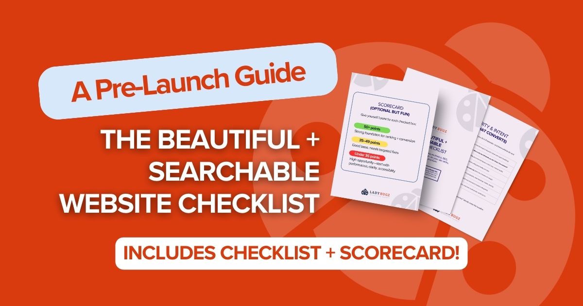 The Beautiful + Searchable Website Checklist