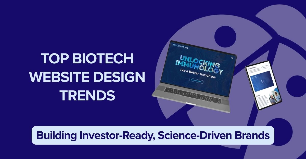 Top Biotech Website Design Trends
