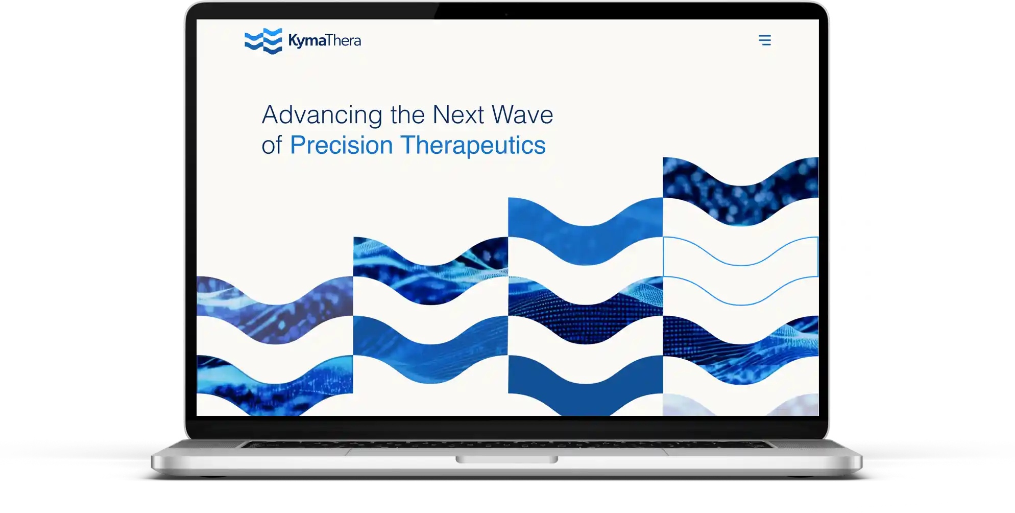 Biotech Web Development Project Example for Kymathera