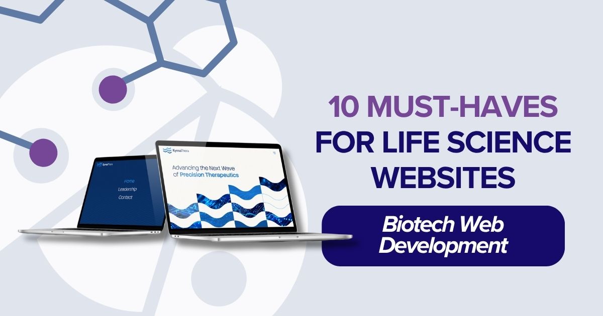 10 Must-Have Features for Life Science Websites