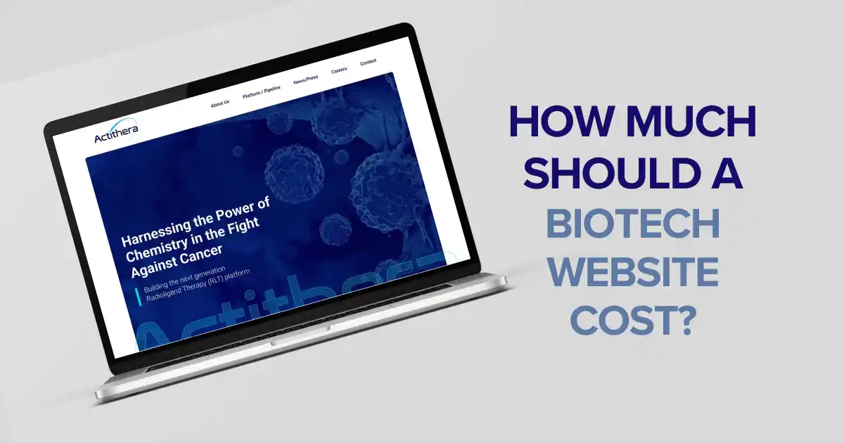 How Much Should a Biotech Website Cost Blog. 