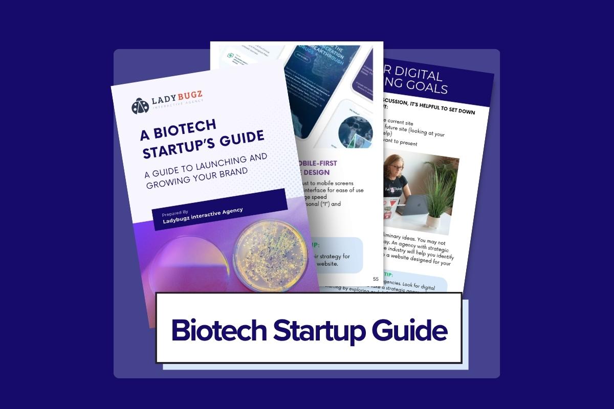 Biotech Startup Digital Launch Playbook Guide Download Image