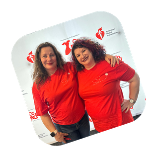 Lysa and Billie at the Ladybugz Interactive Agency office.