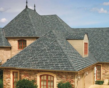GAF Camelot Williamsburg Slate Roofing Image